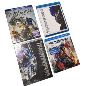 Transformers Blu-Ray DVD Bundle Lot of 4